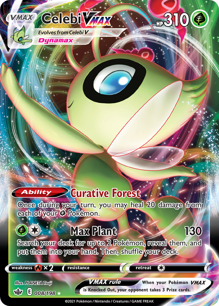 Celebi VMAX 008/233 Rare Holo VMAX