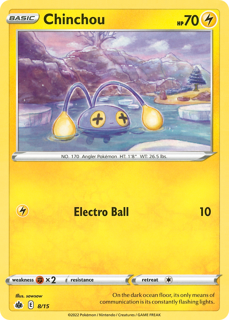 Chinchou 008/15 Unknown