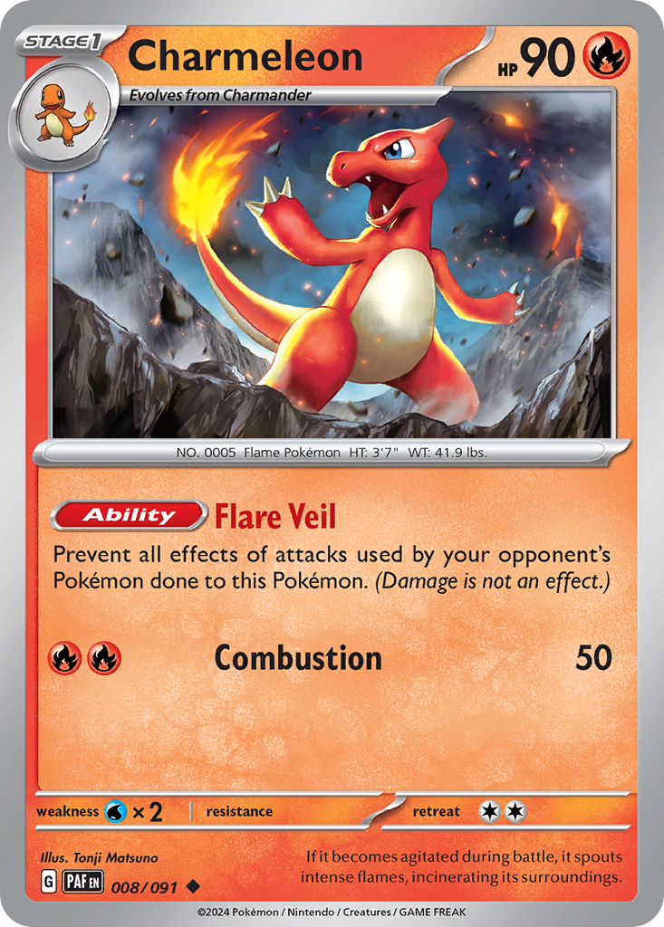Charmeleon 008/245 Uncommon