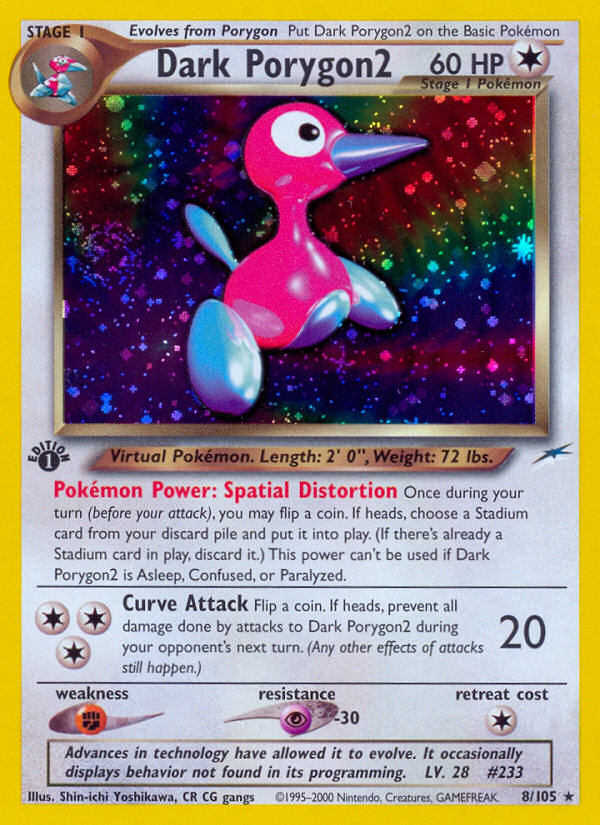 Dark Porygon2 008/113 Rare Holo
