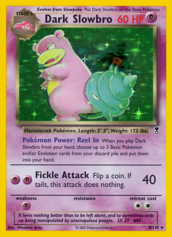Dark Slowbro 008/110 Rare Holo