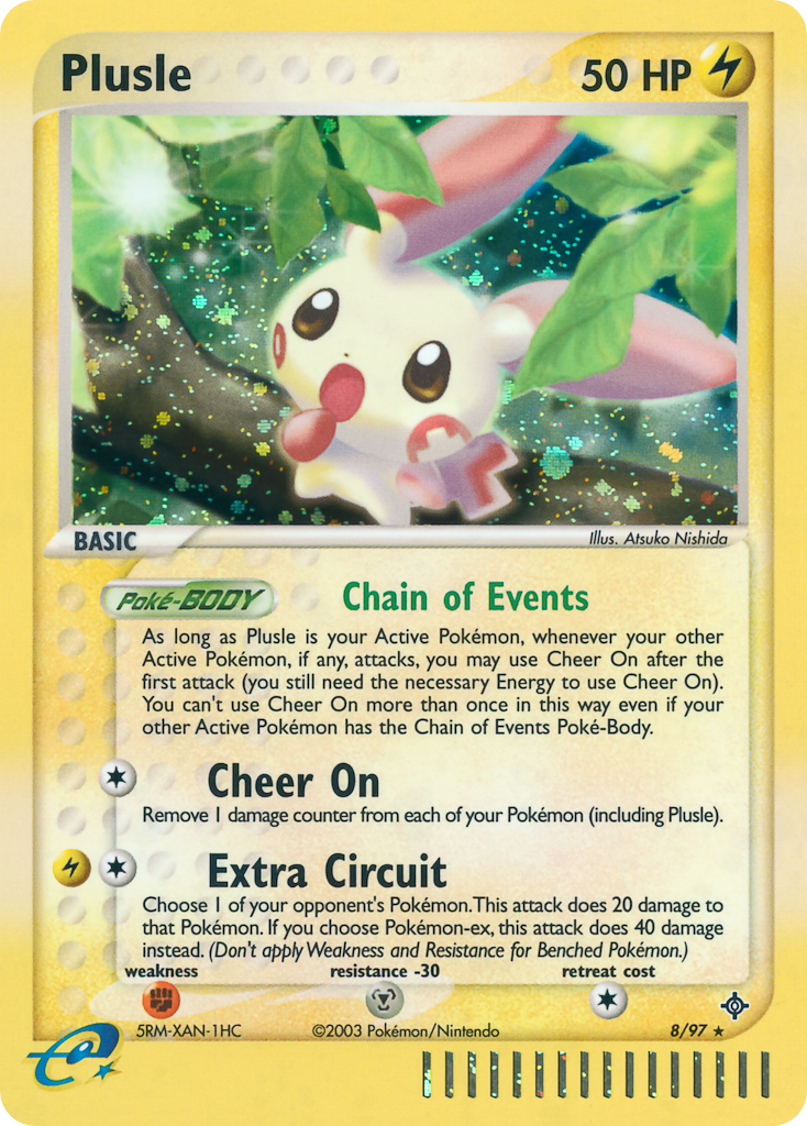 Plusle 008/100 Rare Holo