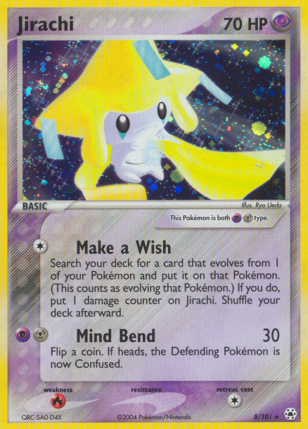 Jirachi 008/102 Rare Holo