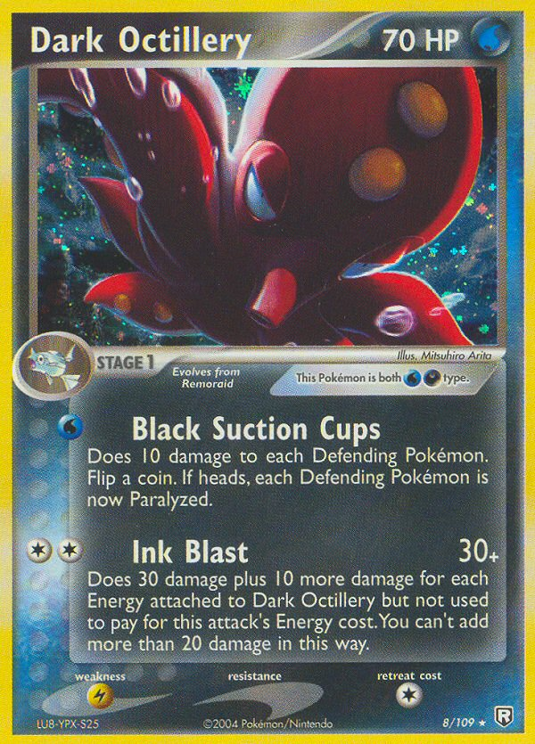 Dark Octillery 008/111 Rare Holo