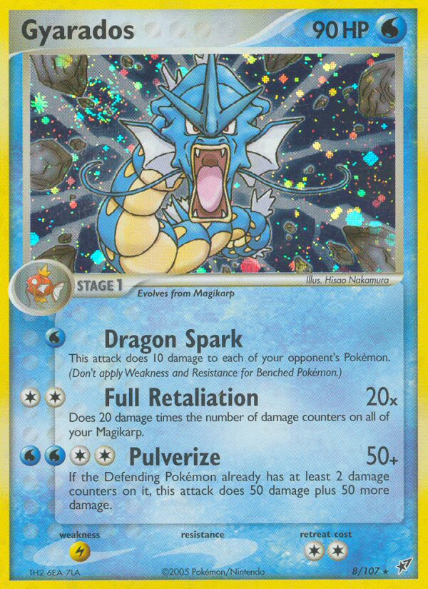 Gyarados 008/108 Rare Holo
