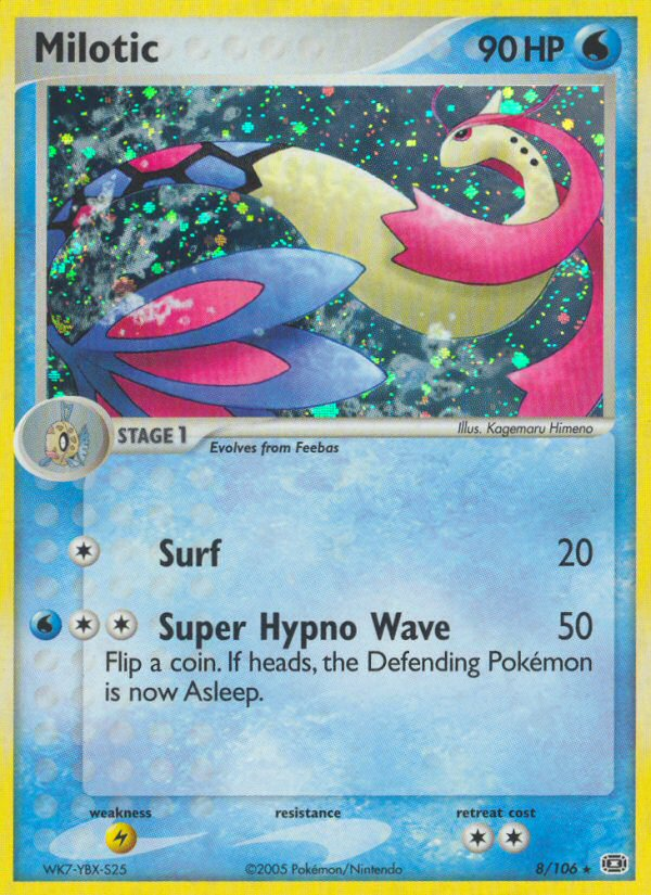 Milotic 008/107 Rare Holo
