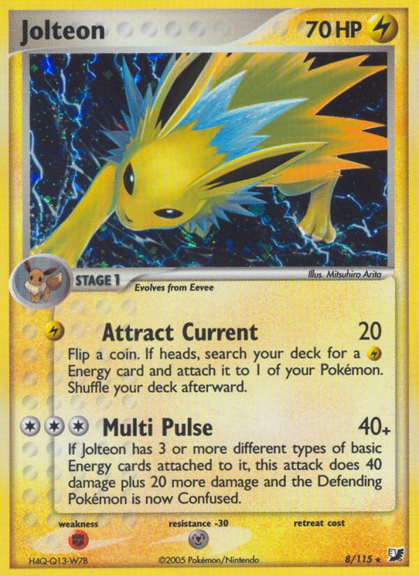 Jolteon 008/145 Rare Holo