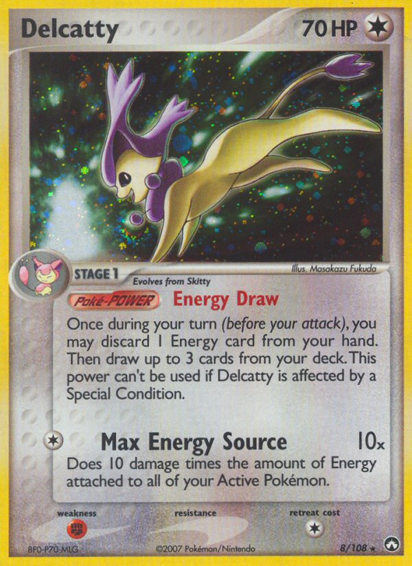 Delcatty 008/108 Rare Holo