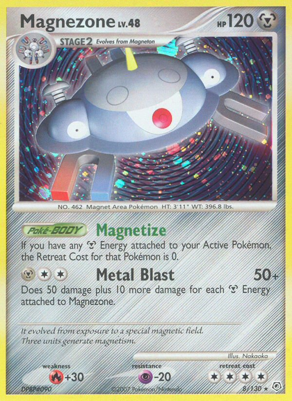 Magnezone 008/130 Rare Holo
