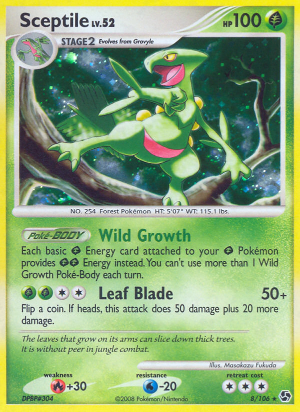 Sceptile 008/106 Rare Holo