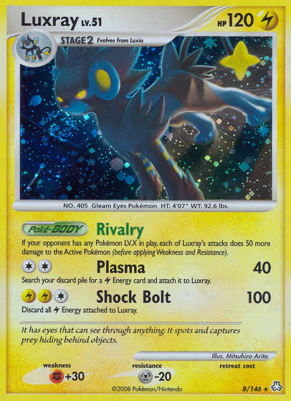 Luxray 008/146 Rare Holo