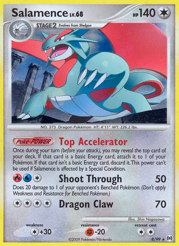 Salamence 008/111 Rare Holo
