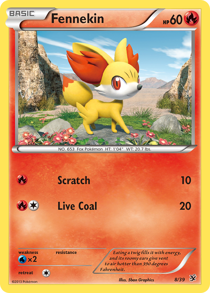 Fennekin 008/39 Unknown