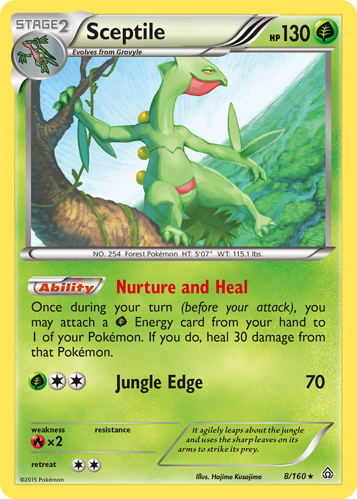 Sceptile 008/164 Rare