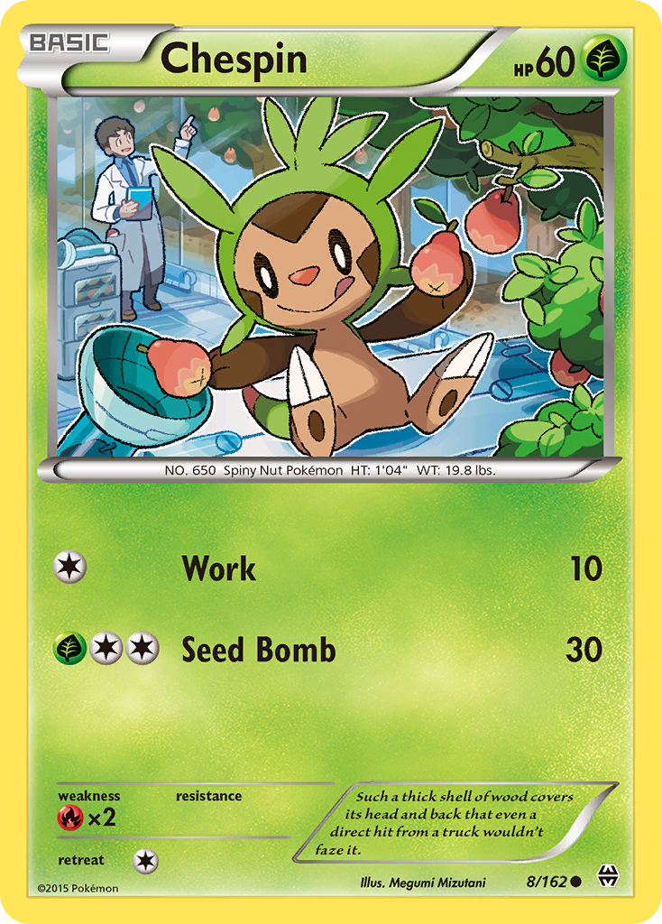 Chespin 008/165 Common