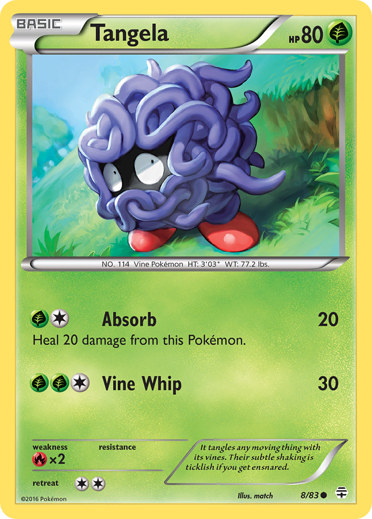 Tangela 008/117 Common