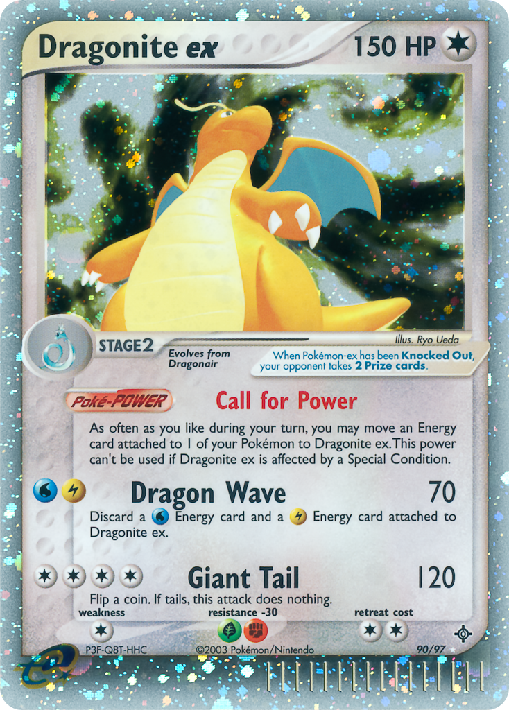 Dragonite ex 090/100 Rare Holo EX
