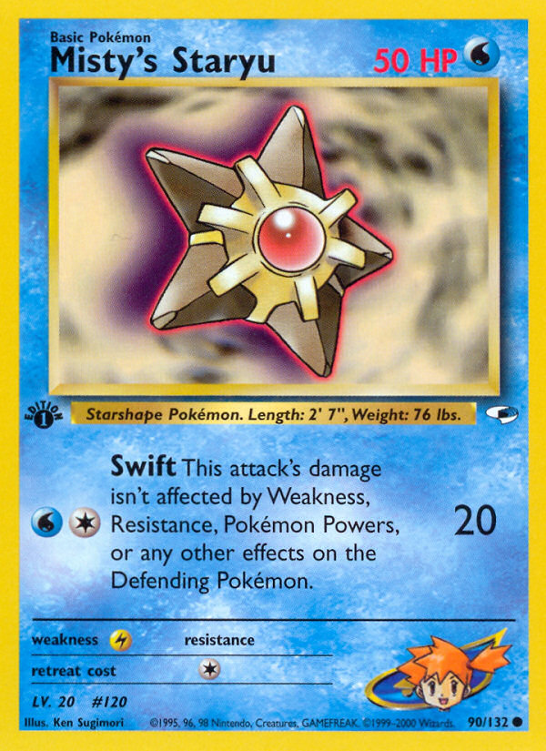 Misty's Staryu 090/132 Common