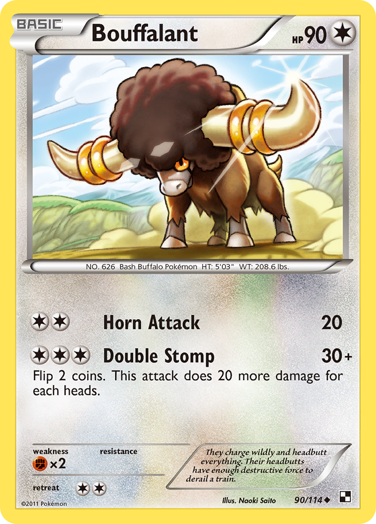Bouffalant 090/115 Uncommon