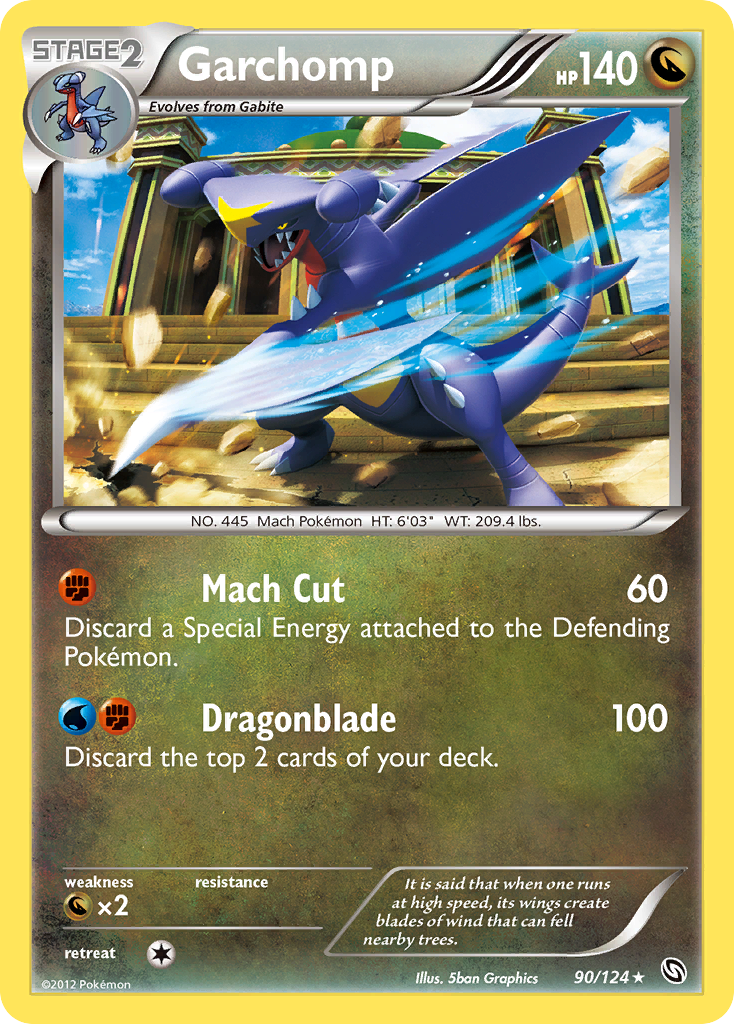 Garchomp 090/128 Rare Holo