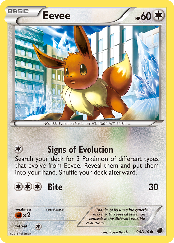 Eevee 090/122 Common