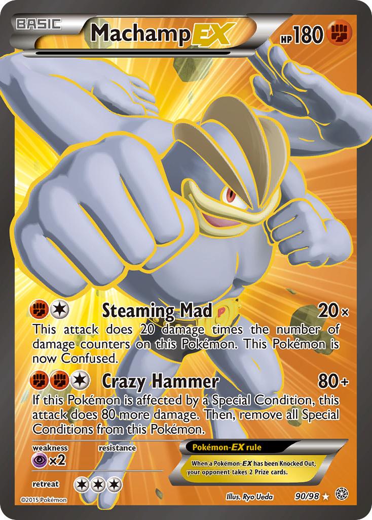 Machamp-EX 090/100 Rare Ultra