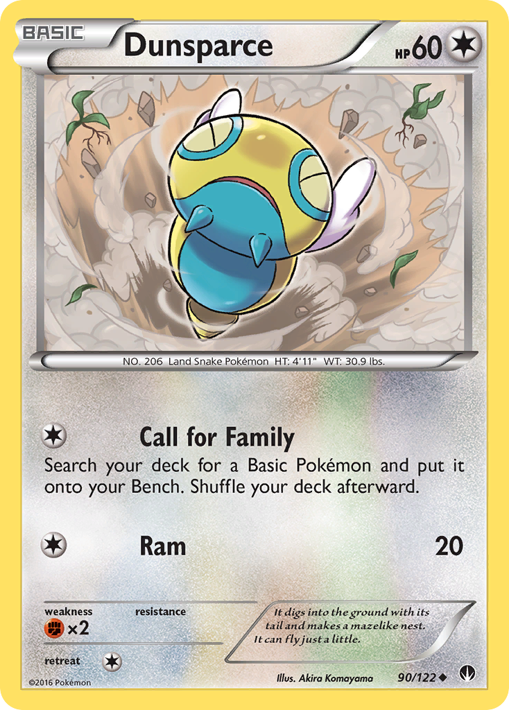 Dunsparce 090/126 Uncommon
