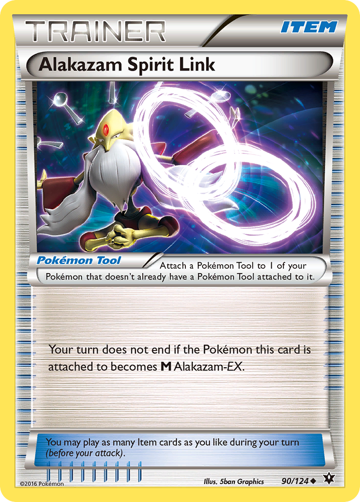Alakazam Spirit Link 090/129 Uncommon