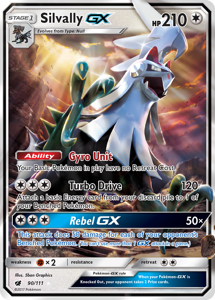 Silvally-GX 090/126 Rare Holo GX