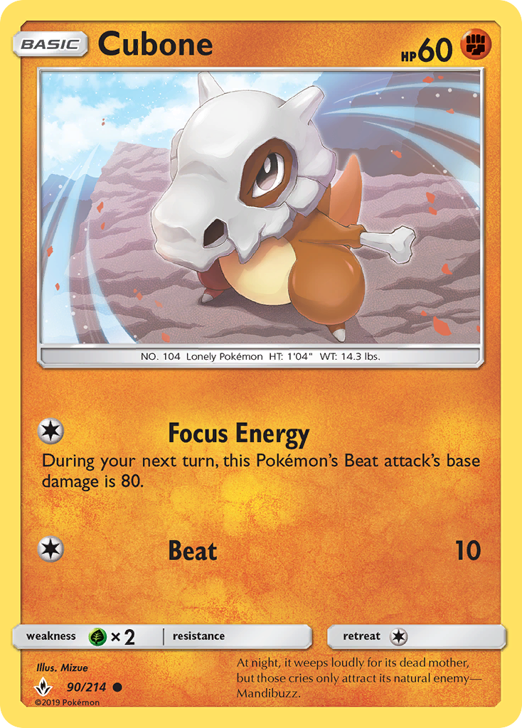 Cubone 090/234 Common