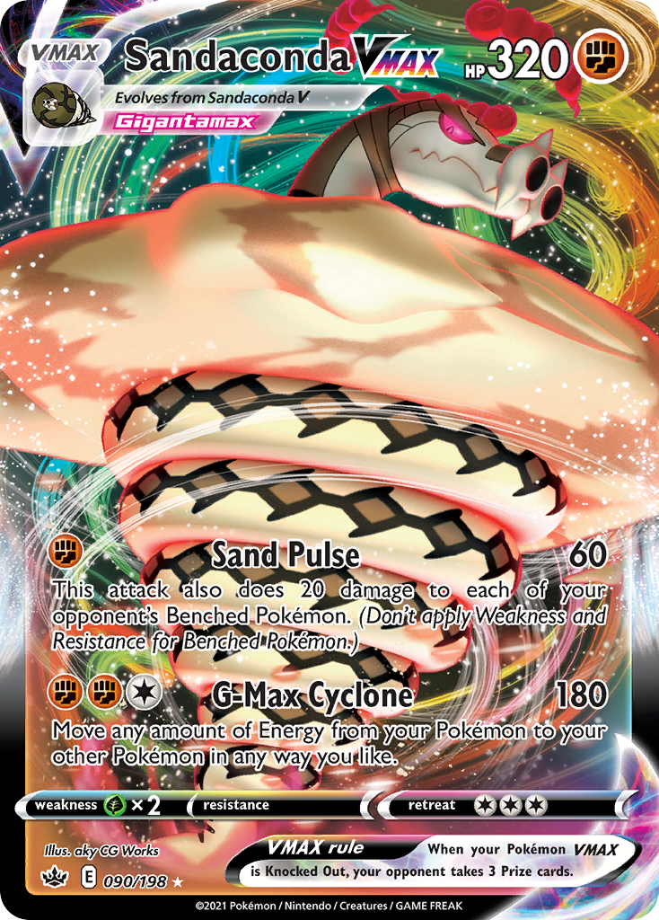Sandaconda VMAX 090/233 Rare Holo VMAX