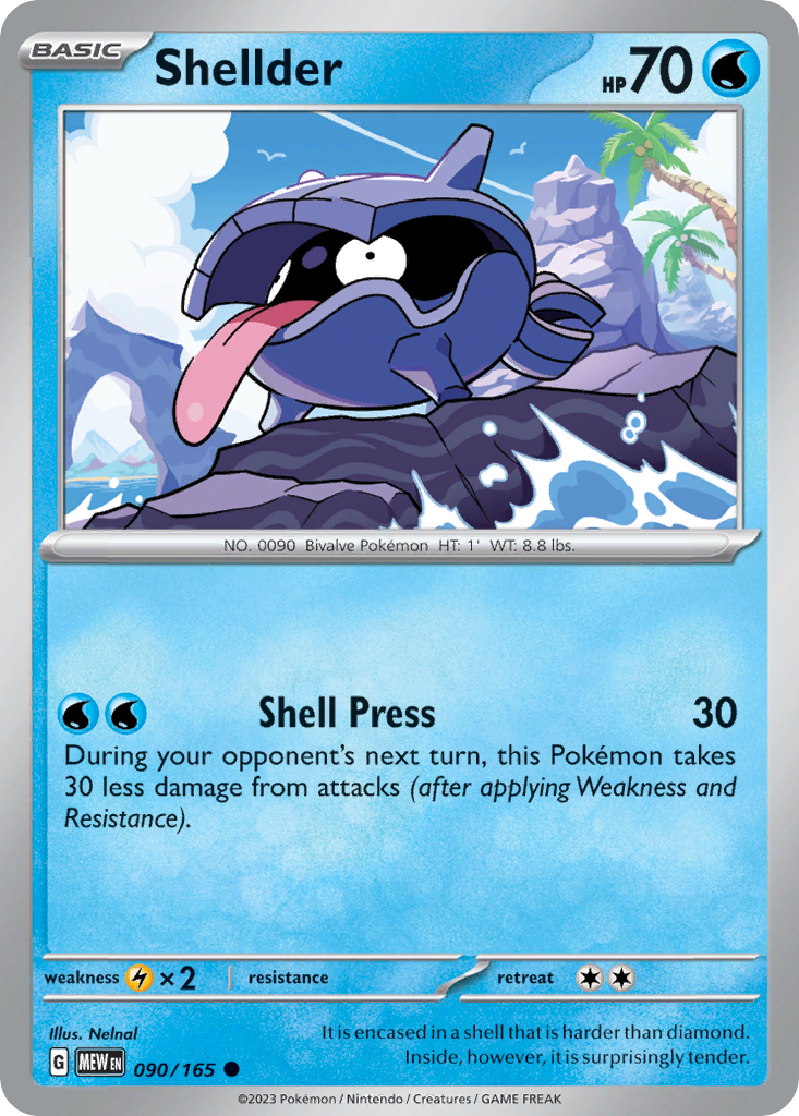 Shellder 090/207 Common