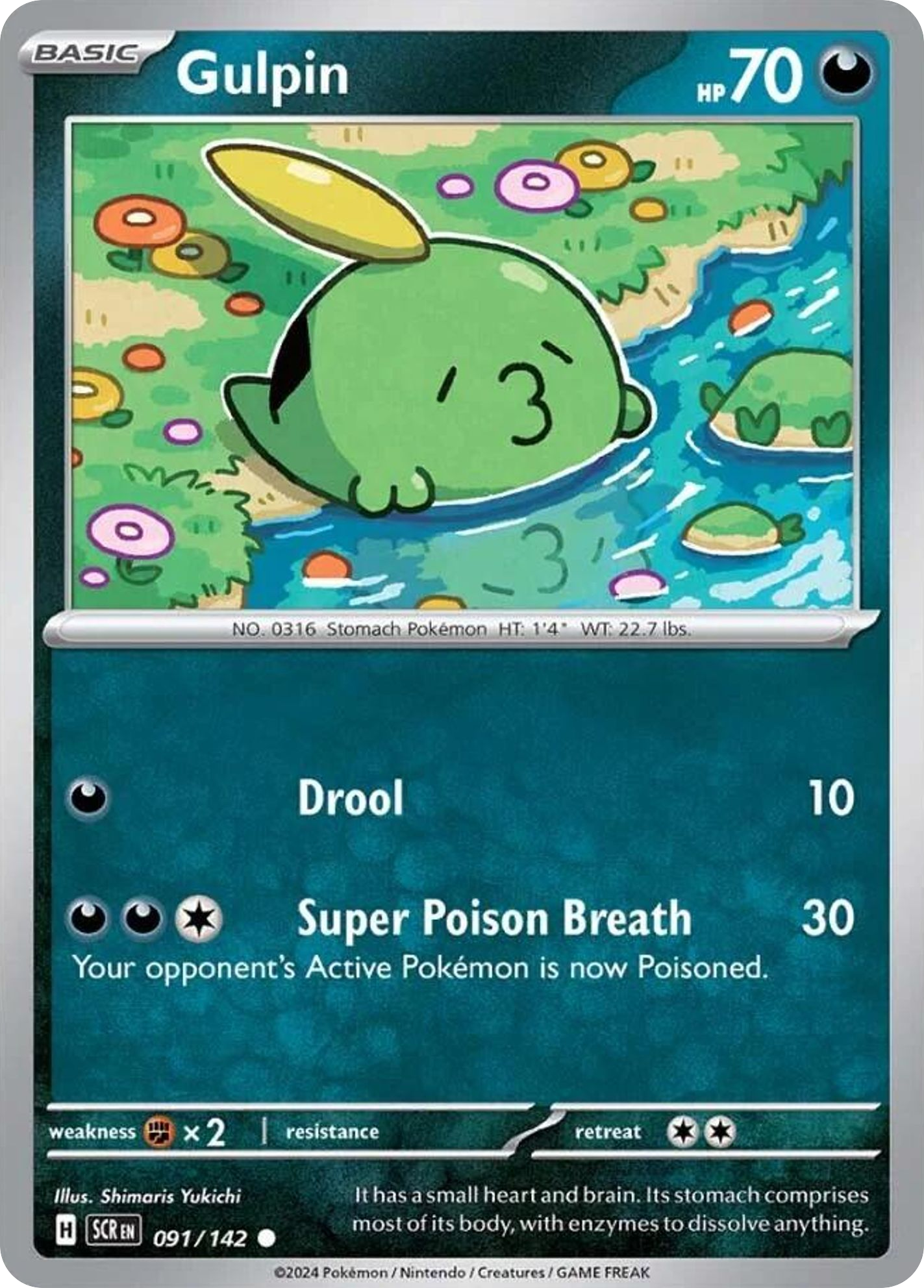 Gulpin 091/175 Common