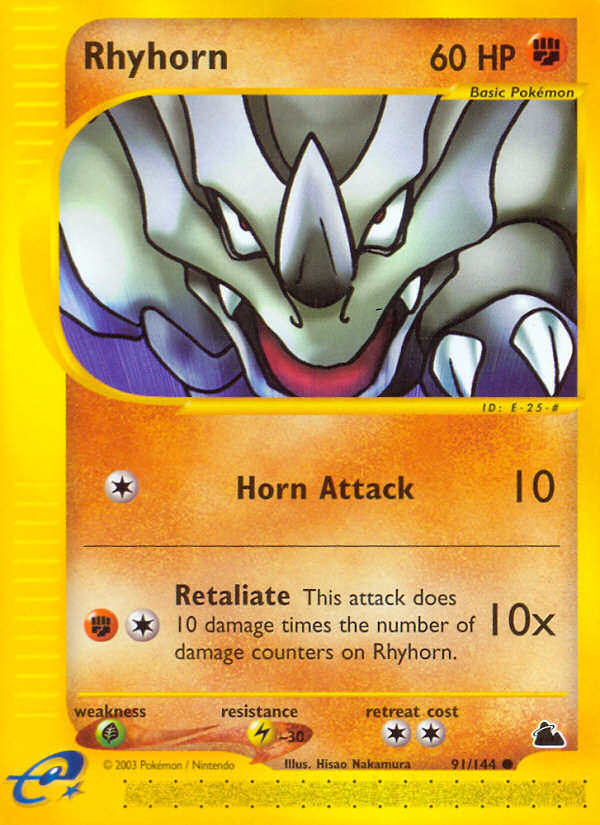 Rhyhorn 091/182 Common