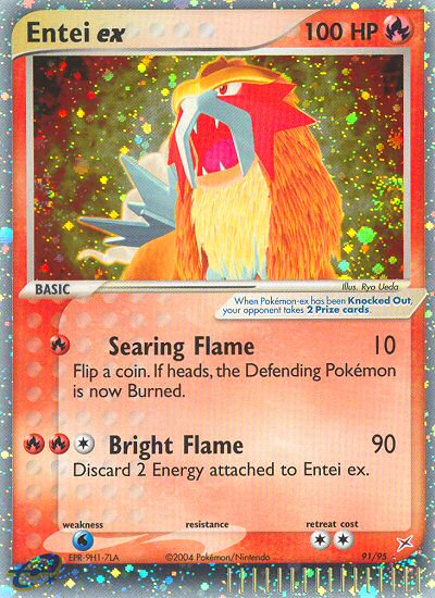 Entei ex 091/97 Rare Holo EX