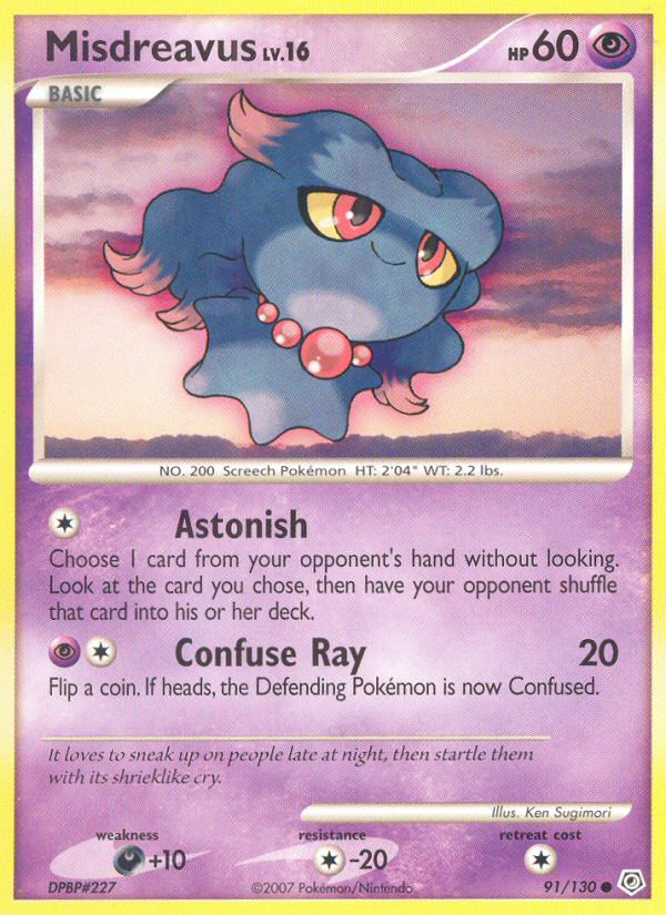 Misdreavus 091/130 Common