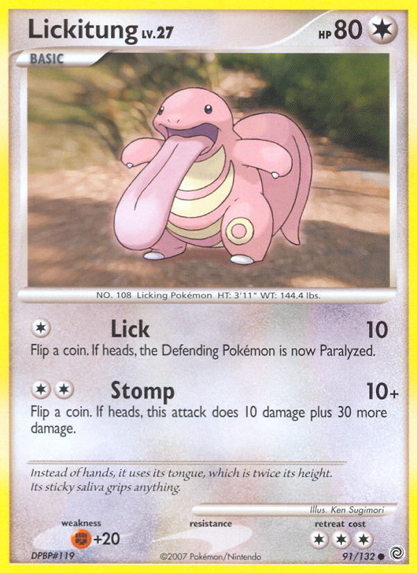 Lickitung 091/132 Common