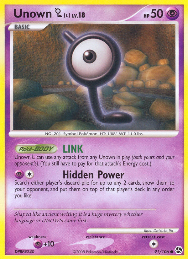 Unown [L] 091/106 Common