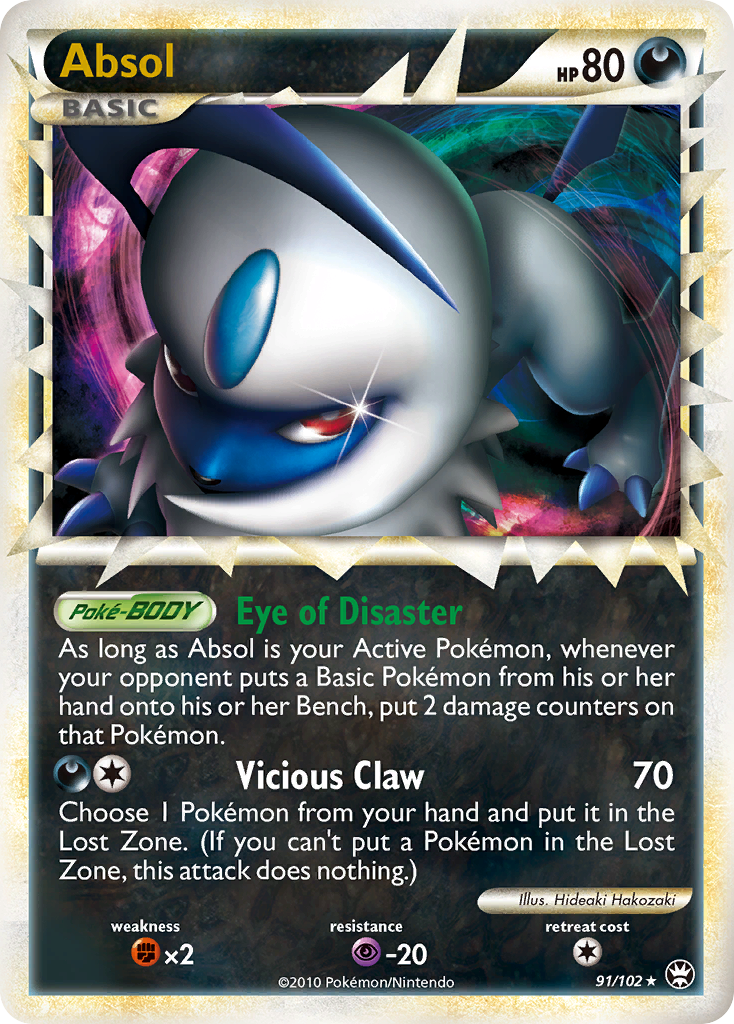 Absol 091/103 Rare Prime