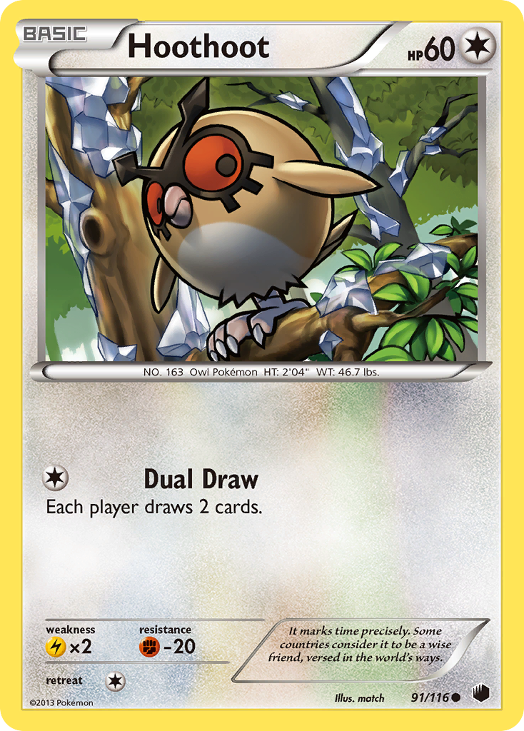 Hoothoot 091/122 Common