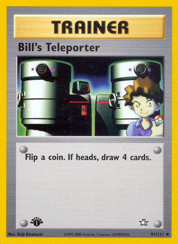 Bill's Teleporter 091/111 Uncommon