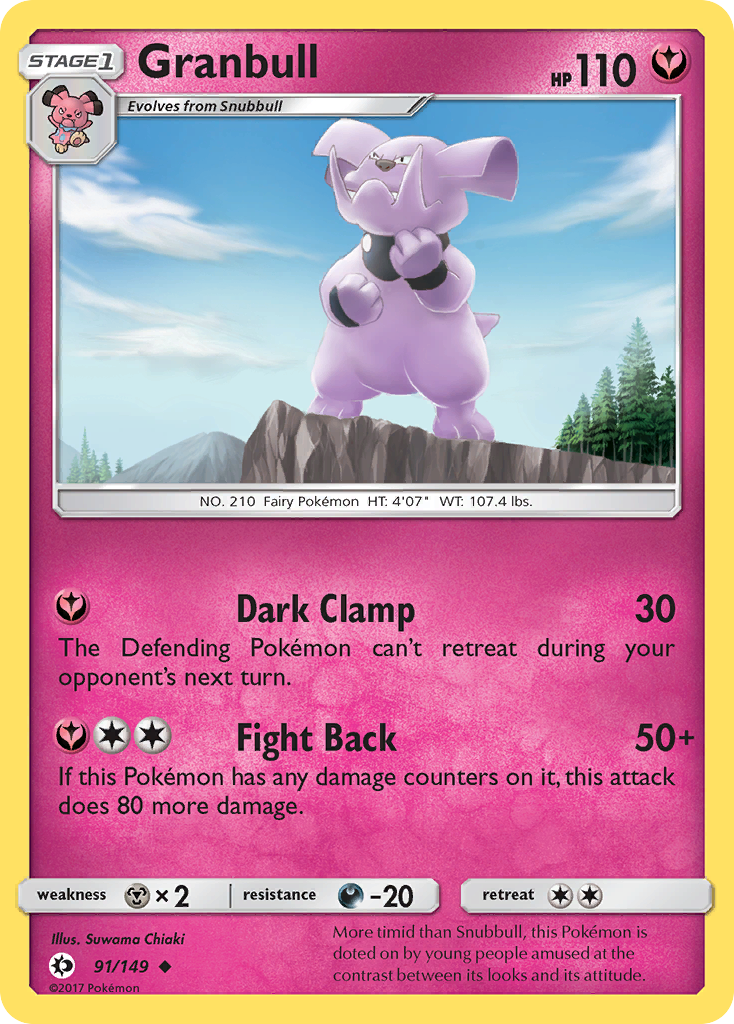 Granbull 091/173 Uncommon