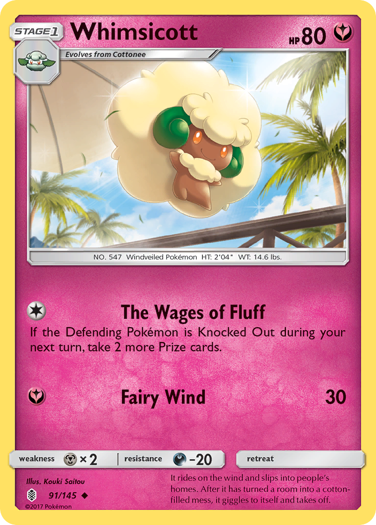 Whimsicott 091/180 Uncommon