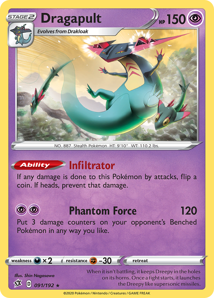 Dragapult 091/209 Rare Holo