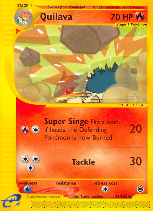 Quilava 091/165 Uncommon