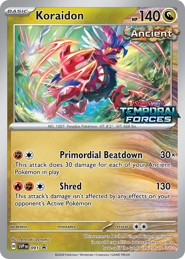 Koraidon 091/196 Promo