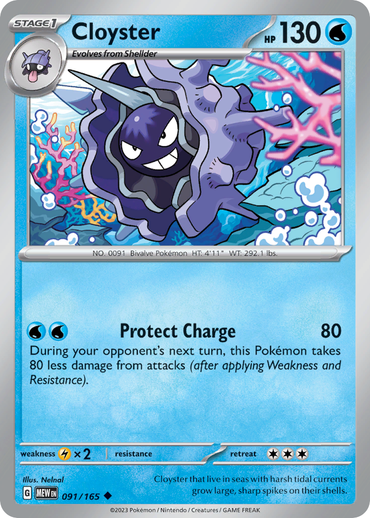Cloyster 091/207 Uncommon