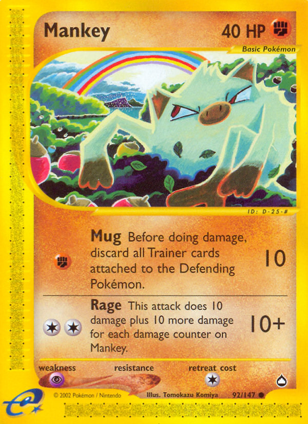Mankey 092/182 Common