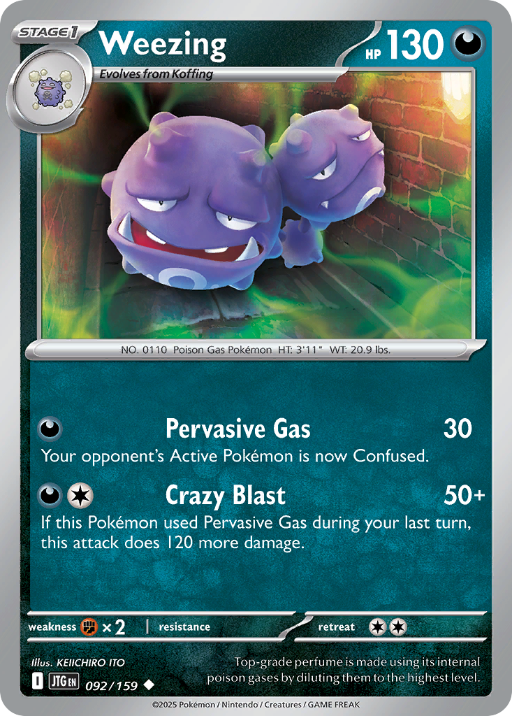 Weezing 092/190 Uncommon