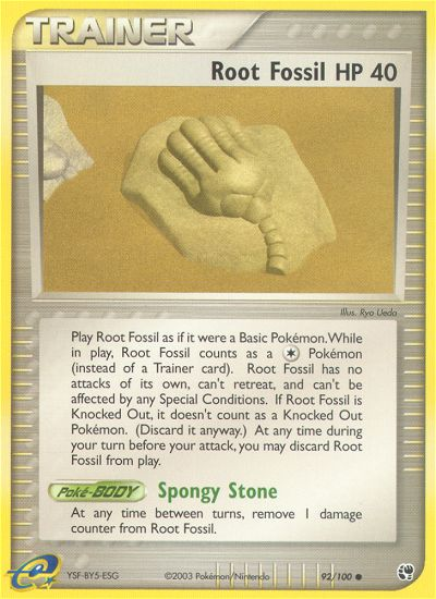 Root Fossil 092/100 Common